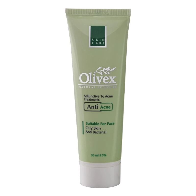 کرم-ضدجوش-و-آنتی-آکنه-Olivex-Tea-Tree-Adjunective-To-Acne-Treatments-برند-الیوکس