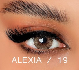 لنز رنگی فصلی آلکسیا ، شماره 19 ALEXIA COLORED CONTACT LENS NUMBER 19