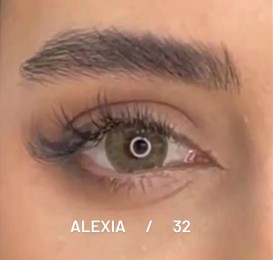 لنز رنگی فصلی آلکسیا ، شماره 32 ALEXIA COLORED CONTACT LENS NUMBER 32